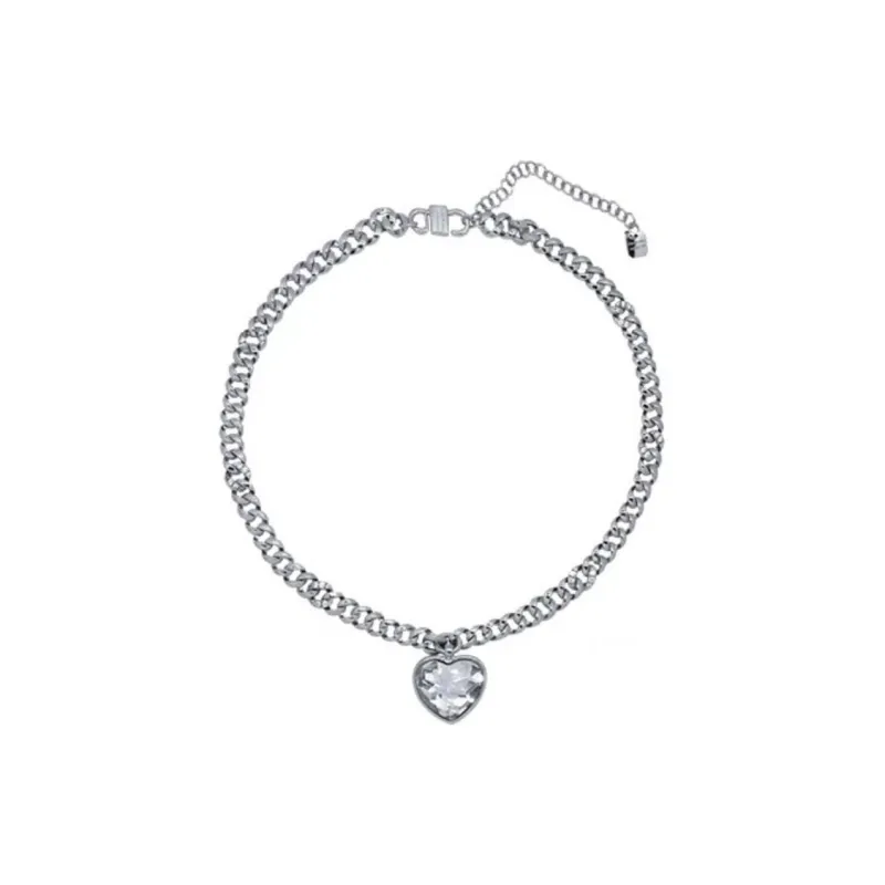 FANGFANGMARCEAU White Gold Plated Copper Necklaces Unisex-2