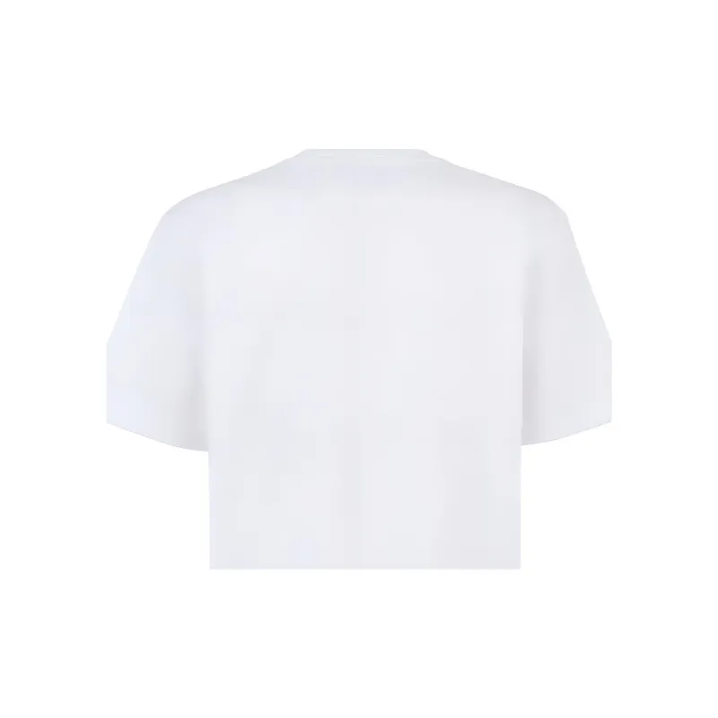 FENDI Pullover Crew Neck Casual Short Sleeved T Shirt Men's White-6