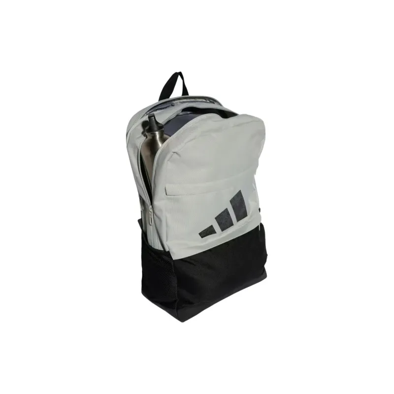 Adidas Polyester Backpack Unisex Gray & Black-2