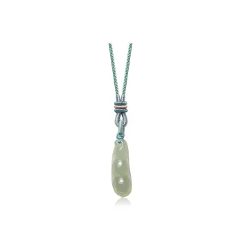 CHAOHONGJI Hetian Jade Necklaces Green Jade Women's