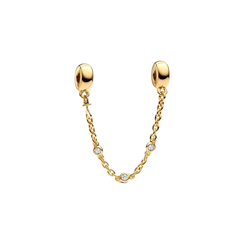Pandora 14K Gold Plated, Cubic Zirconia, Metal, Silicone Rings Women's Gold-0