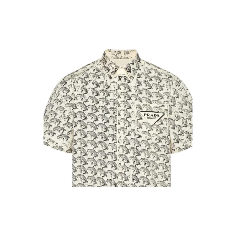 PRADA Shirts Men White-3