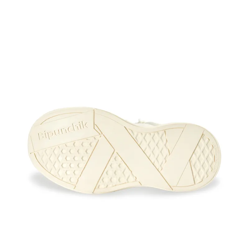 Bipunchik Low Top Skateboard Shoes Unisex White-5