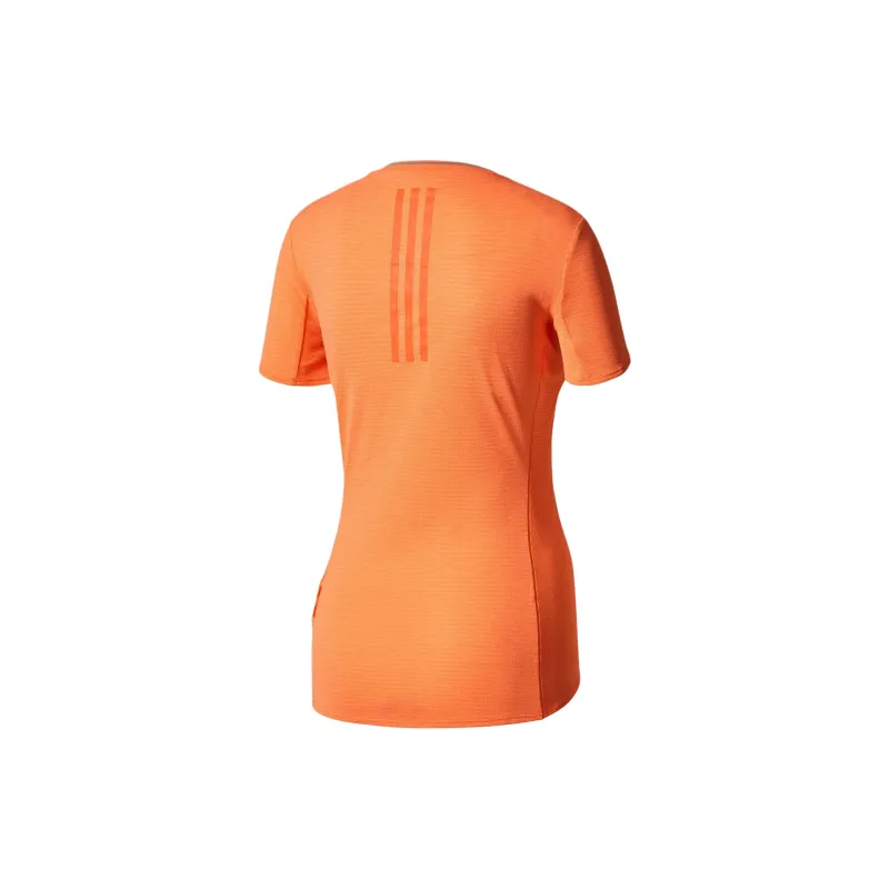 Adidas T-Shirt Women's Simple Coral Pink-1