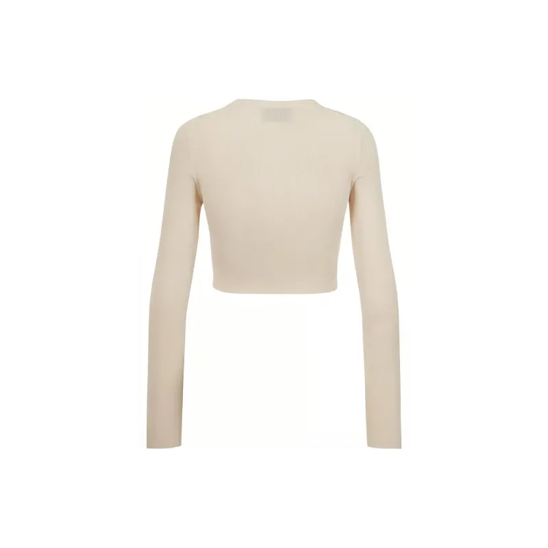 PRADA FW22 Sweater Women's Beige-1