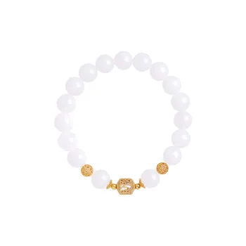 Clear Snow Glutinous Jade Jadeite Bracelets Unisex