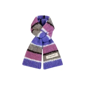 PISHUSHU Polyester Knit Scarves Women's