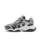 Silver White/Black