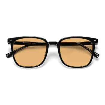 Wood Premium PC Square Sunglasses Unisex