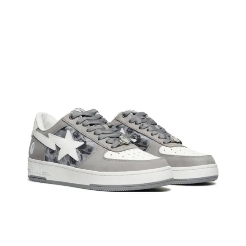 A BATHING APE STA Wear Resistant Low Top Skateboard Shoes Unisex-2