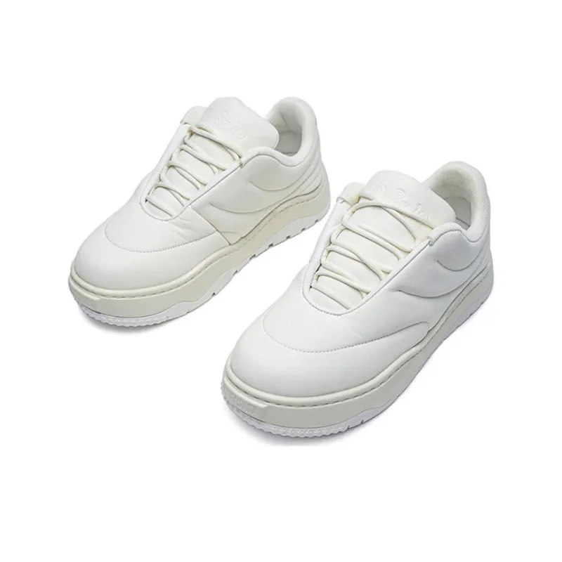 Bellum Han Low Top Skateboard Shoes Unisex White-1