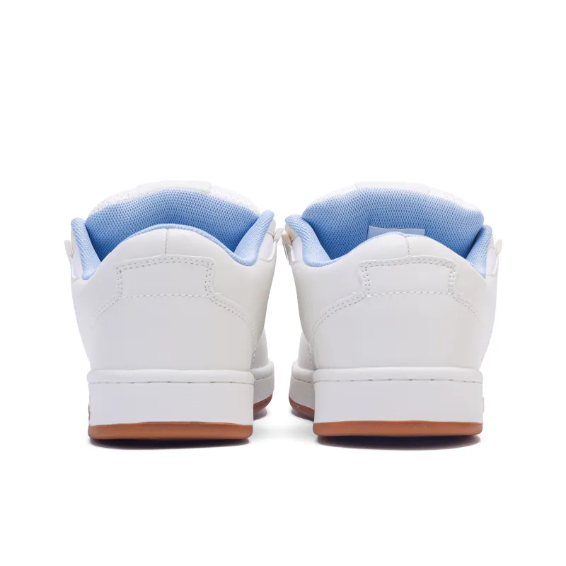 GLO BULL Skateboard Shoes Unisex Low Top Beige Blue-4