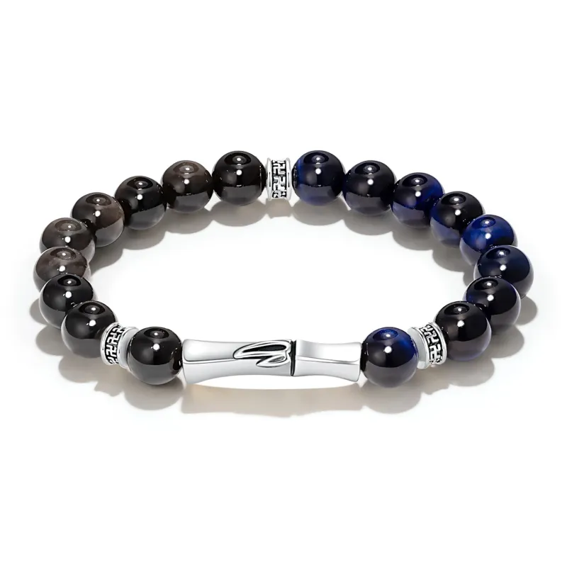 Jodie&Kevin Tiger's Eye Stone Bracelets Unisex-3