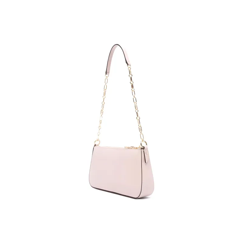 MICHAEL KORS Leather Clutch Bag Over The Shoulder Medium Size Women's Light Pink-1