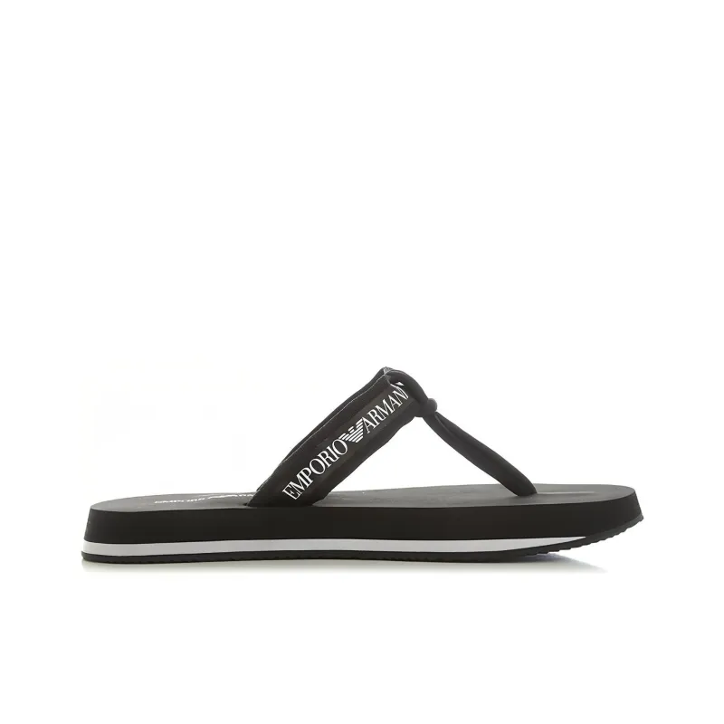 EMPORIO ARMANI Flip Flops Men's Black-1