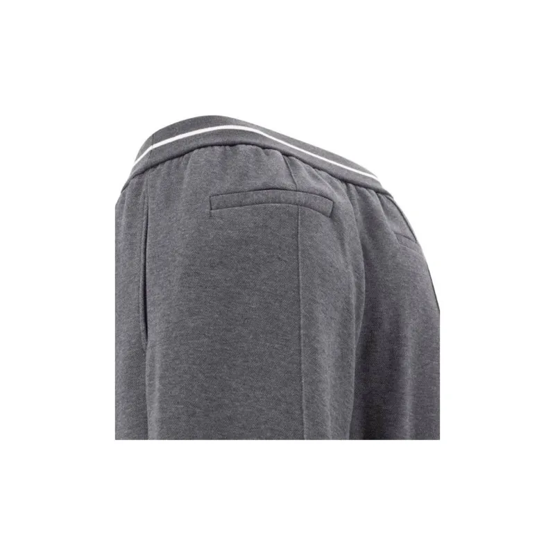 Brunello Cucinelli High Waist Pleated Trousers-3