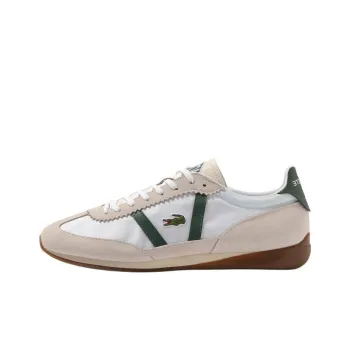 LACOSTE Low Pro Vintage Low-Top Casual Shoes Men's White Green