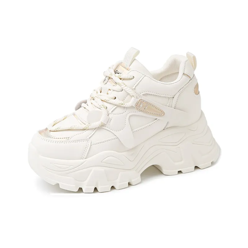 SHUXI Low-Top Chunky Sneakers Women's-0