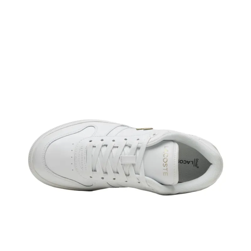LACOSTE T Clip Slip Resistant Low Top Skateboard Shoes Women's White-3