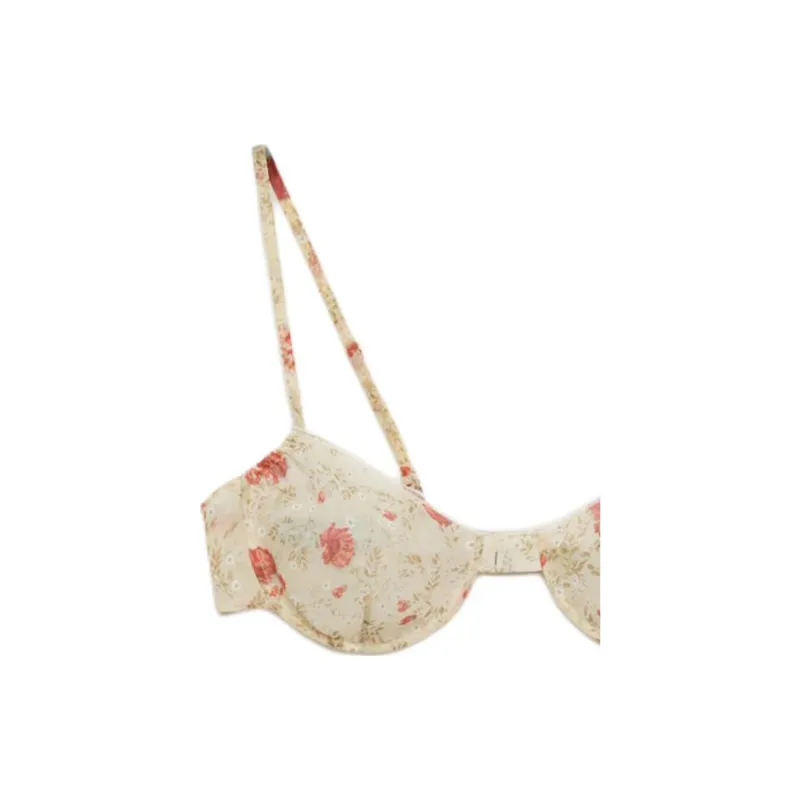 PRADA Allover Floral Printed Bra-1