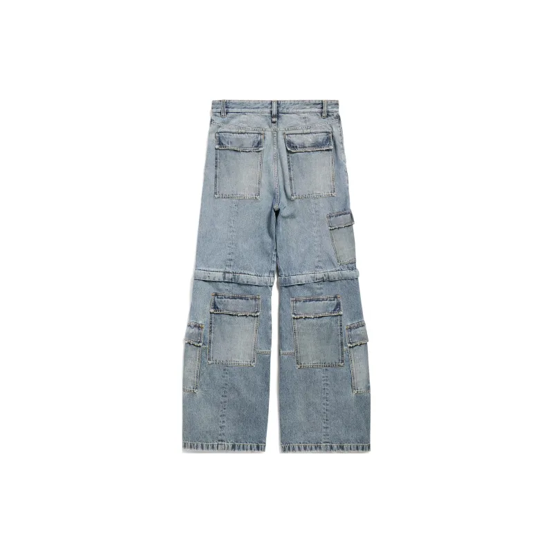 Balenciaga Flared Cargo Jeans-1
