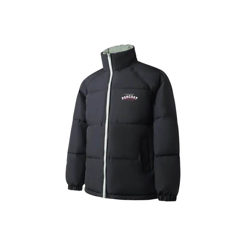 Pancoat Puffer Jacket Unisex Black-1