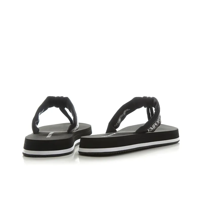 EMPORIO ARMANI Flip Flops Men's Black-3