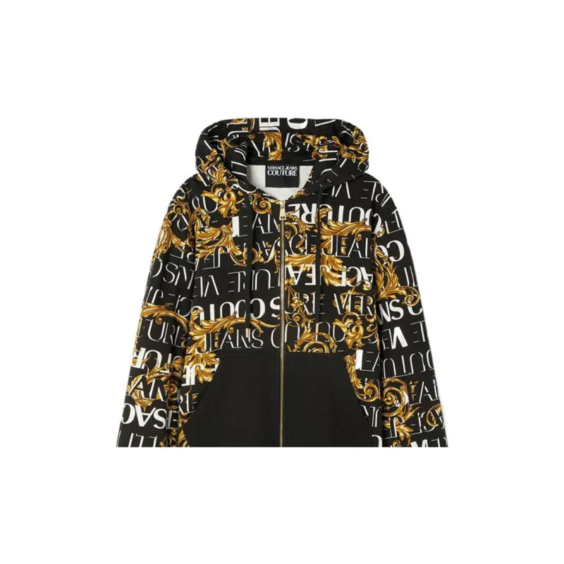 VERSACE JEANS COUTURE FW22 Sweatshirt Men's Black-4