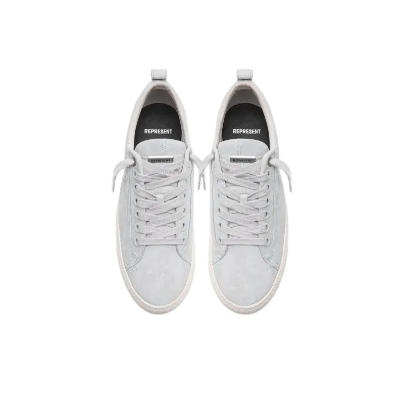 REPRESENT Alpha 2.0 Low Top Skateboard Shoes Men's Light Gray-3