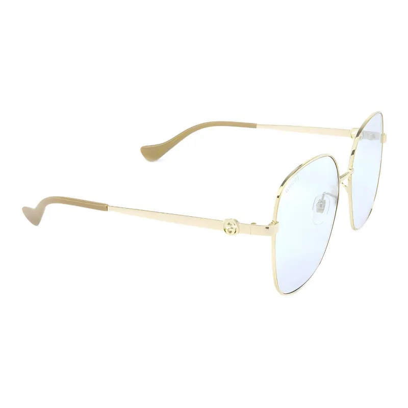 GUCCI Sunglasses Women's Gold-2