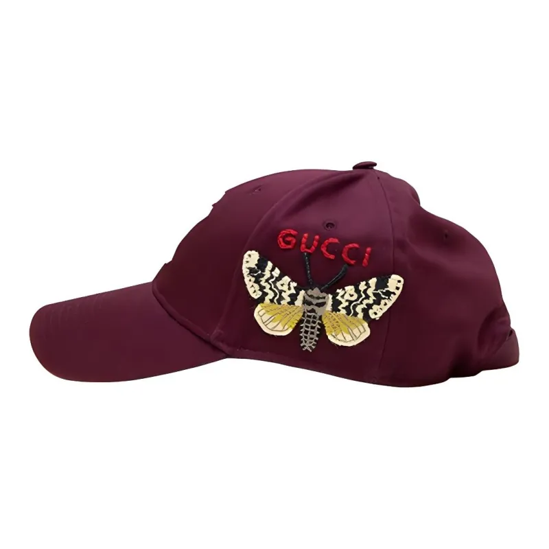 GUCCI Ny Yankees Embroidered Butterfly Baseball Cap-1