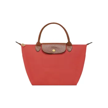 LONGCHAMP Le Pliage Recycled Canvas Dumpling Bag Handbags Small Size Women's Tomato Red