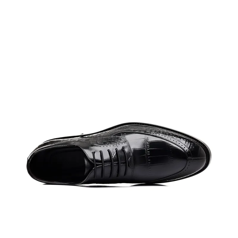 Help Dress Shoes Men Low Top-5