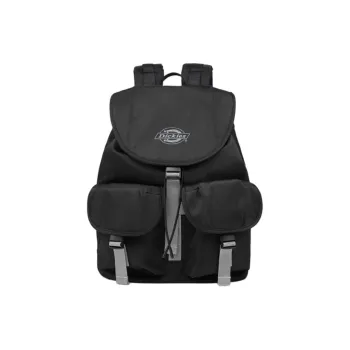 Dickies Polyester Backpack Large Size Unisex Classic Black