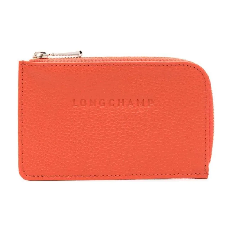 LONGCHAMP Le Foulonné Leather Cardholder-0