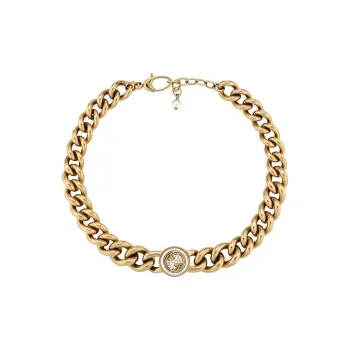 GUCCI Metal Necklaces Women's Light Gold