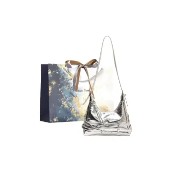 Iman's House PU Crossbody Shoulder Bag Regular Women's Silver/Black/Red/White