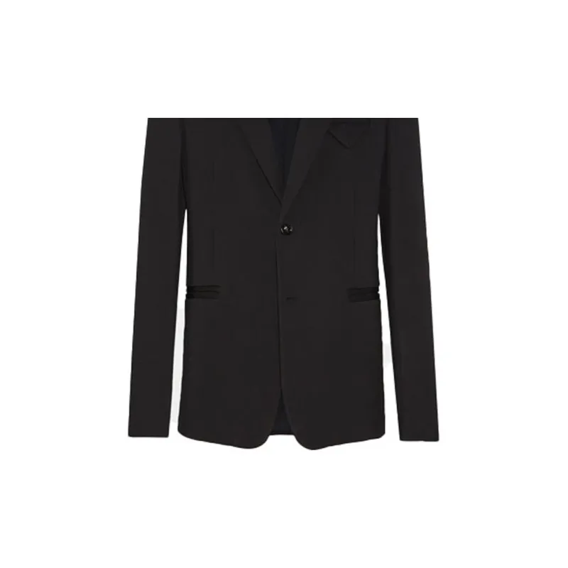 Bottega Veneta SS21 Business Suit Coat Men's Black-5