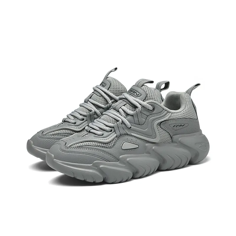 K-bird Anti-Slip And Wear-Resistant Height Increasing Low-Top Chunky Sneakers Men's-2