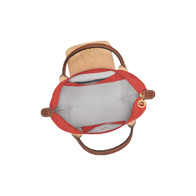 LONGCHAMP Le Pliage Recycled Canvas Dumpling Bag Handbags Small Size Women's Tomato Red-3