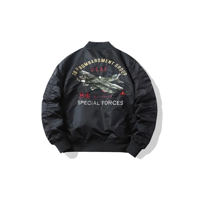 TREK&TRAVEL Baseball Jacket Men's-13