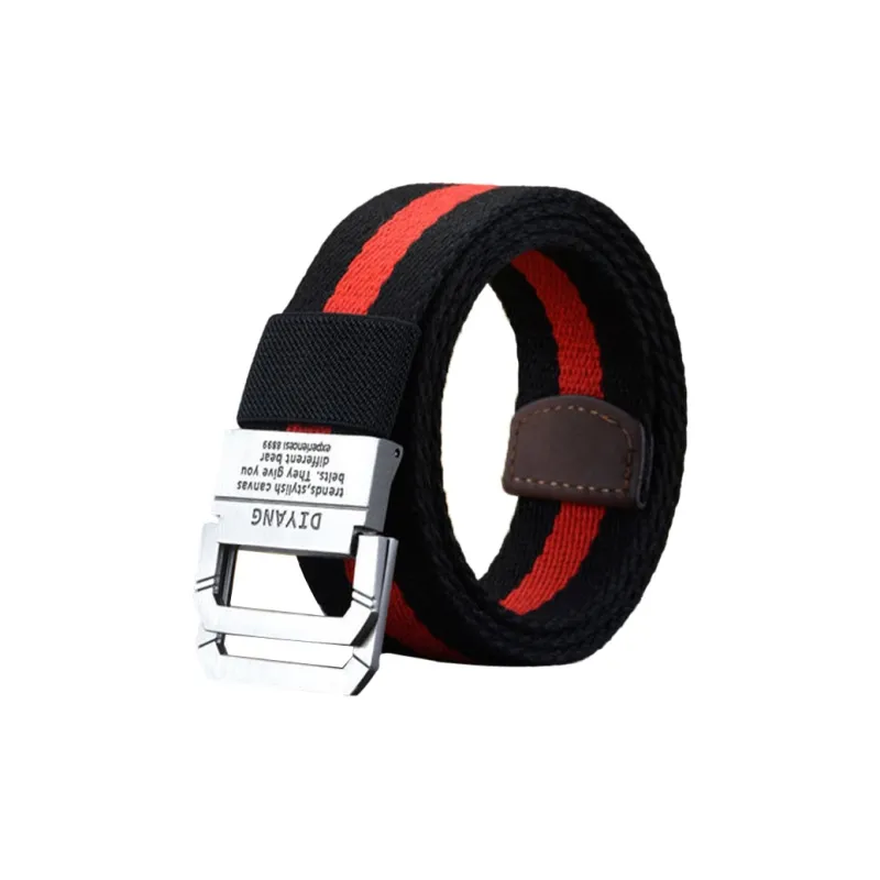 JKEM Canvas/Alloy Sports Belts Unisex 3CM-7