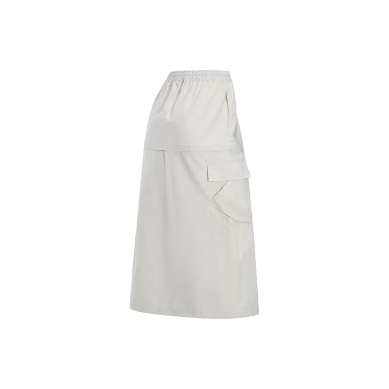 Nike Casual Long Skirts Women's White-1