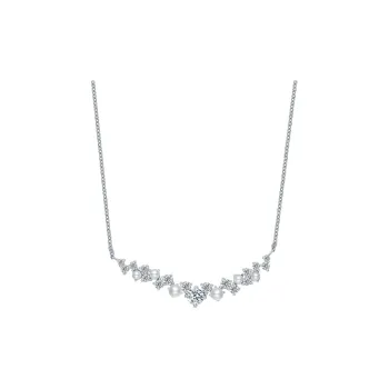 ZHOU LIU FU S925 Silver Necklaces Women's