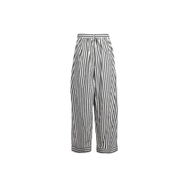 Yohji Yamamoto Casual Pants Unisex Stripes-1
