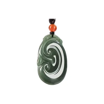 Zhen Yu Zhen Pin Ice Glutinous Jadeite Necklaces Unisex
