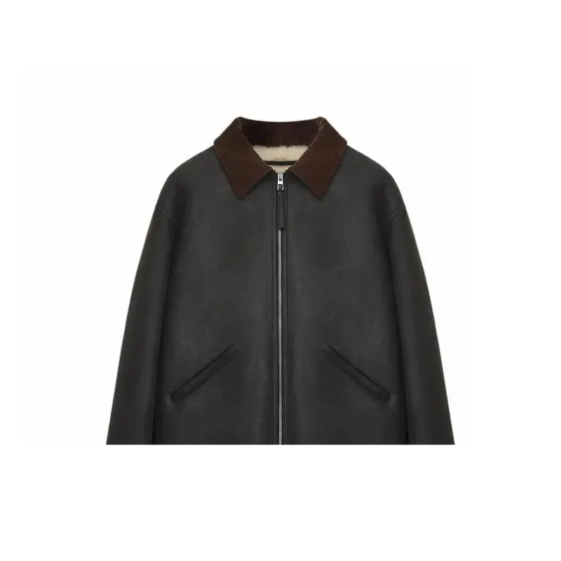 LOEWE Shearling Workwear Jacket-4