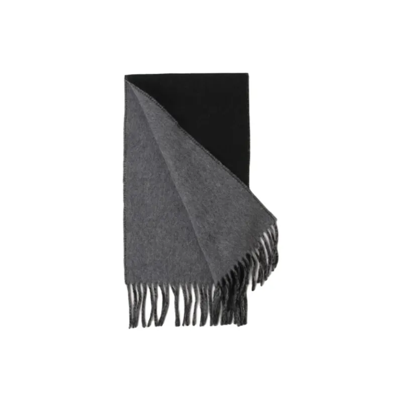 Polo Ralph Lauren Wool Nylon Wool Blend Knit Scarves Men's Black-1