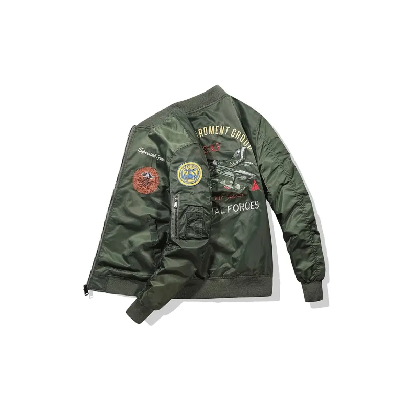 TREK&TRAVEL Baseball Jacket Men's-11