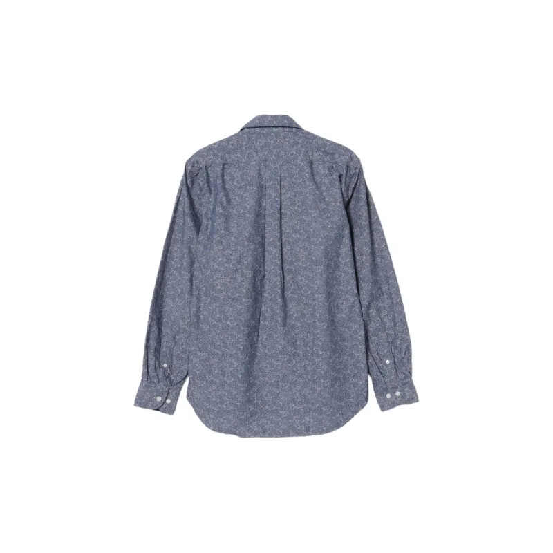 Beams Shirts Men Indigo-1